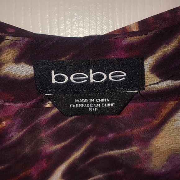 Bebe button down top - Picture 2 of 4